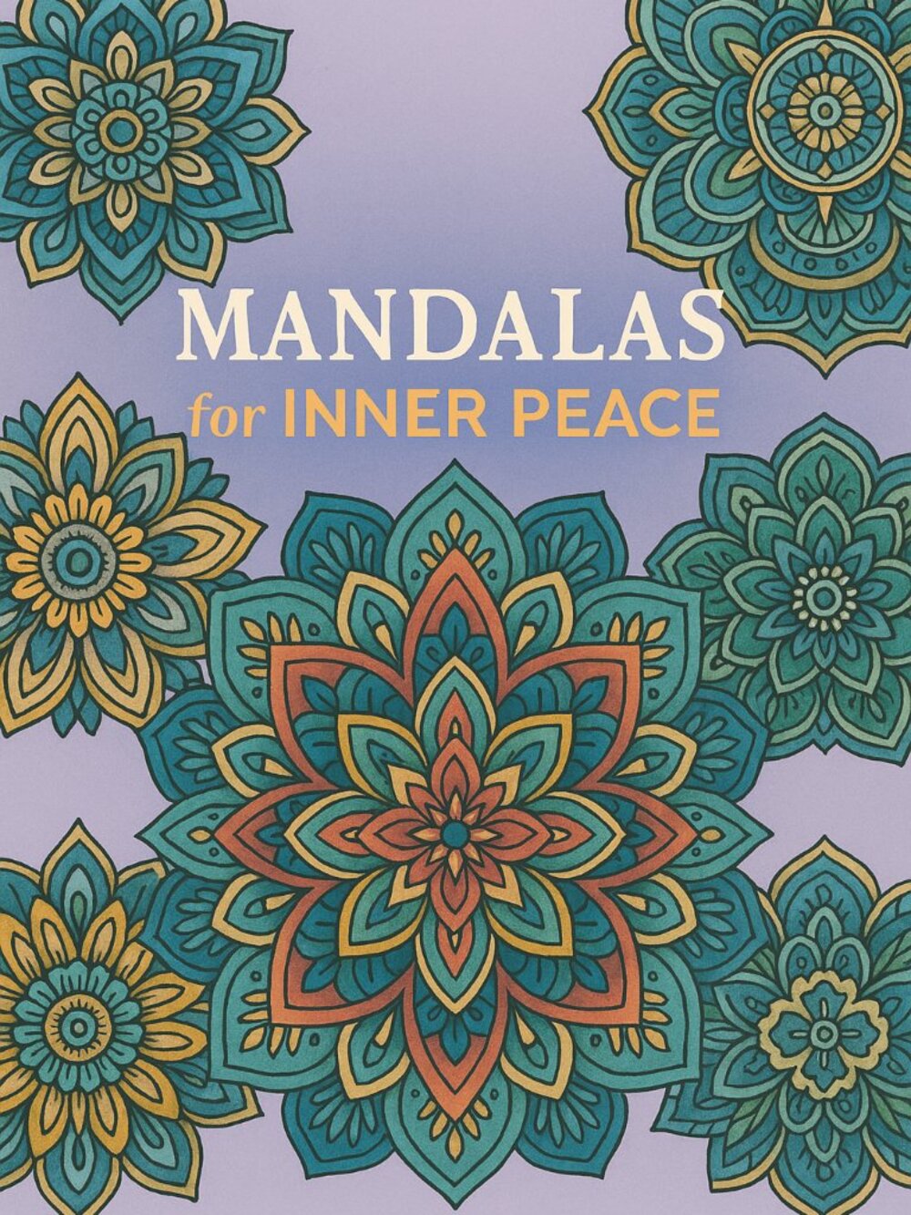 Mandalas for Inner Peace Coloring Sheets For Adults and Teens